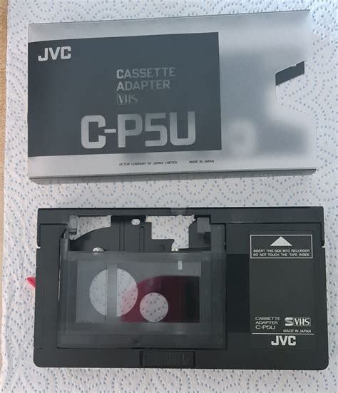 Adaptateur Cassette Jvc Camescope Vhs C Vhs Grelly France