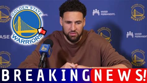 END OF THE NOVEL KLAY THOMPSON S DEPARTURE HAPPENS AT WARRIORS STEVE