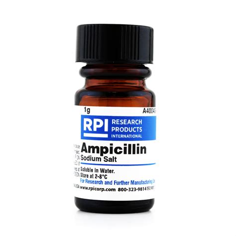 A40040 10 Ampicillin Sodium Salt 1 Gram