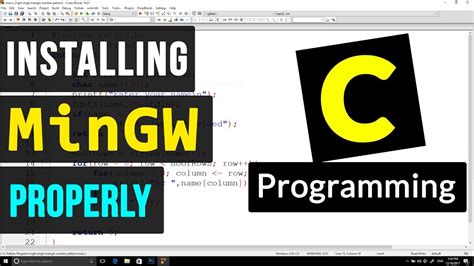 MinGW Compiler Suite Installation for C / C++ Programming ( Windows ) - Compilers