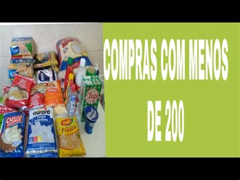 Compras Menos De Quanto Consegui Economizar Youtube