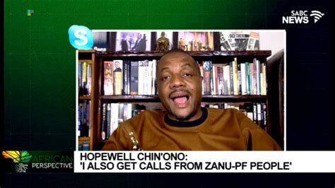 African Perspective Zimbabwean Journalist Hopewell Chin Ono Updates On His Cases Youtube