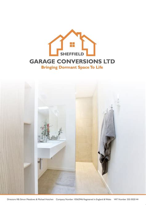 New Brochure To Download Sheffield Garage Conversions