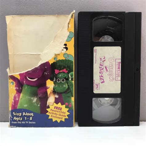 Barney Friends Collection Best Manners Vhs Video Tape Lyons Sing