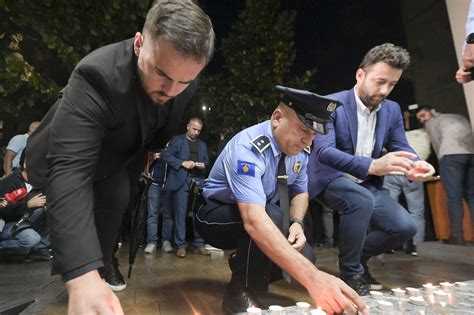 Prime Minister Kurti With Members Of The Cabinet Lit Candles In Honor