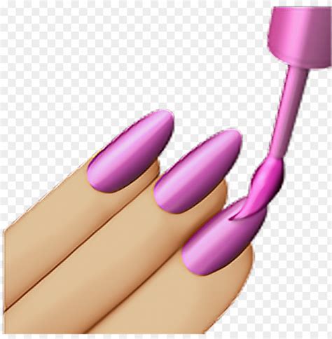 Free Download Hd Png Emoji Nails Emoticon Iphone Iphoneemoji Nail