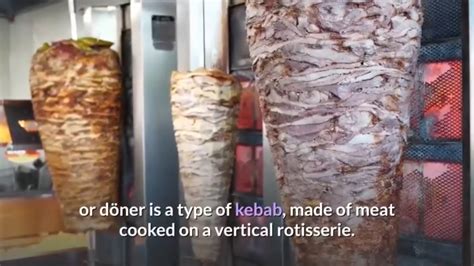 Whats Doner Kebab Turkish Doner Kebab Youtube