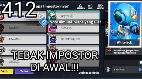 Tebak Impostor Di Awal Super Sus Role Whitejack Indonesian