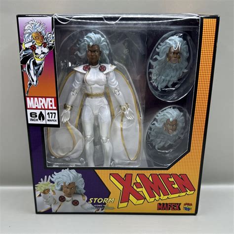 Play Mall All Muñecos De Colección Marvel Mafex No177 Storm Comic