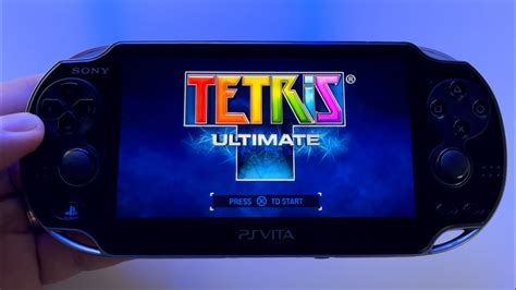 Tetris Ultimate Ps Vita Handheld Gameplay Youtube