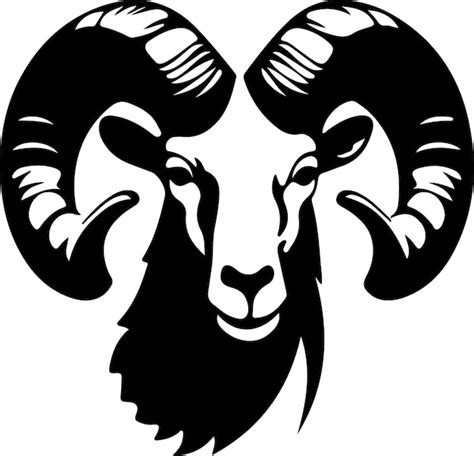 Premium Vector Bighorn Sheep Black Silhouette With Transparent Background