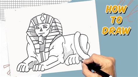 How To Draw Sphinx Easy And Step By Step YouTube