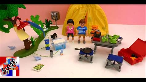 Playmobil Camping Paradis Le Terrain De Camping Playmobil Les