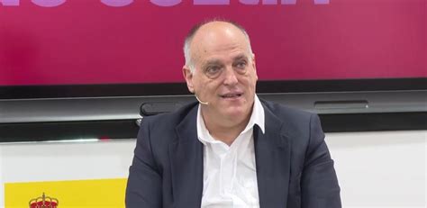 Javier Tebas LaLiga Insiste En La Importancia De Denunciar El Racismo