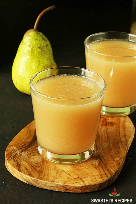 Pear Juice Recipe Swasthis Recipes