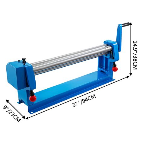 Vevor Manual Slip Roller 24 Inch Slip Roll Machine Up To 16 Gauge