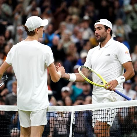 Wimbledon Il derby azzurro è di Jannik Sinner battuto Matteo