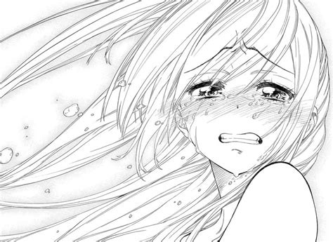 Anime Crying Drawing at GetDrawings | Free download