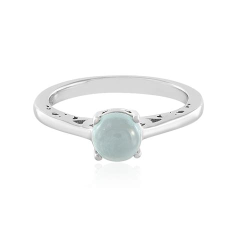 Aqua Chalzedon Silberring 1156OZ Juwelo Schmuck