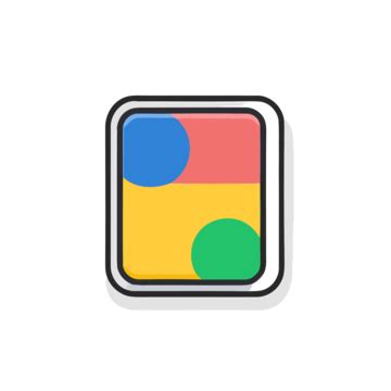 Colorful Icon Of A Circular Google Logo Vector A Simplistic Colorful