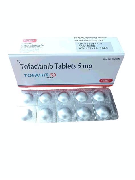 Tofacitinib Mg Tablets At Stripe Pharmaceutical Tablets In