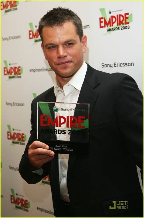 Photo: matt damon empire awards 2008 15 | Photo 981381 | Just Jared ...