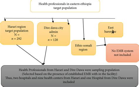 Diagrammatic Summary Of The Sample Size Sampling Procedure For Each