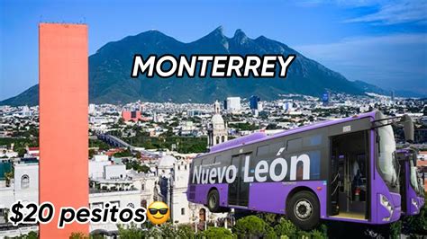 COMO Llegar Del Aeropuerto Al CENTRO De MONTERREY Con 20 Pesitos YouTube