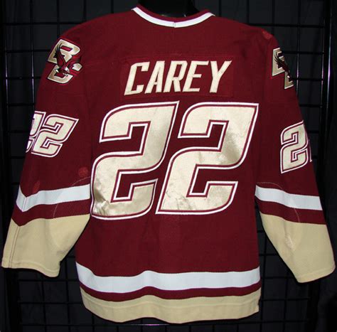 Browse College Jerseys - GVJerseys - Game Worn Hockey Jersey Collection