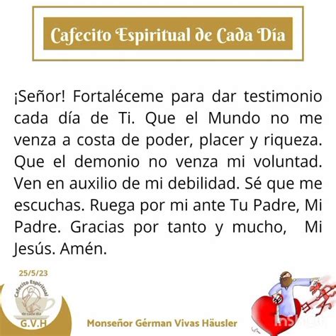 Cafecito Espiritual De Monse Or G Rman Vivas H Usler