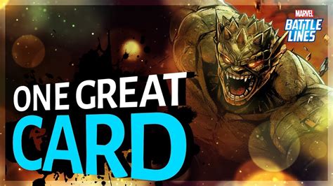 Card Showcase The Abomination S TRUE Hidden Potential Marvel