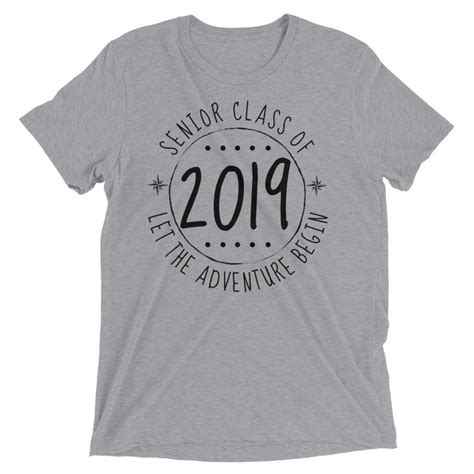 Senior Class Of 2019 Unisex Senior Class Shirts Cool Shirt Designs