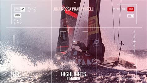 Luna Rossa Prada Pirelli Prototype Day Summary Th America S Cup