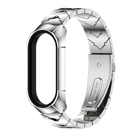 For Xiaomi Mi Band Nfc Mijobs Stainless Steel Watch Band Style