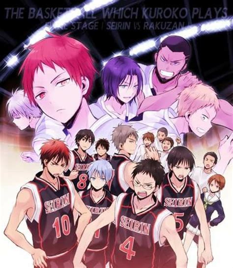 Seirin Vs Rakuzan Kuroko Kuroko No Basket Kuroko S Basketball