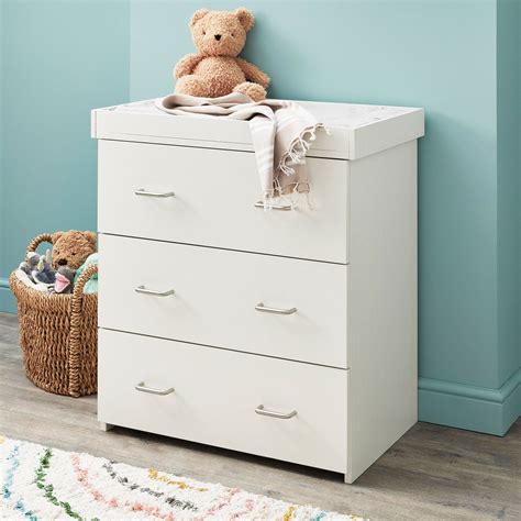 Babymore Caro Chest Drawers Nursery Changing Unit – My First Nursery