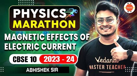 Magnetic Effects Of Electric Current Class 10 In One Shot CBSE