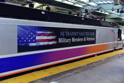 Nj Transit On Twitter Nj Transit Salutes Military Members On