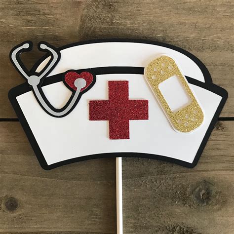 Nurse Cake Topper Printable