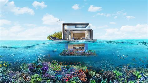 Deep Sleep Floating Seahorse Villa Features Underwater Bedrooms