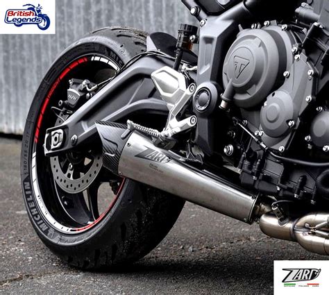 Zard Exhaust System For Triumph Trident