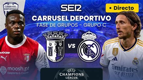 Sporting Club De Braga Vs Real Madrid Fase De Grupos De La UEFA