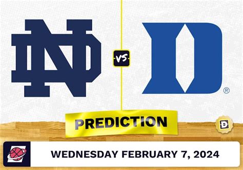 Notre Dame Vs Duke Prediction Odds College Basketball Picks [2 7 2024]