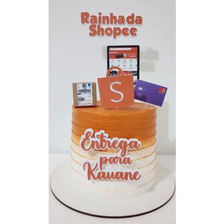 Topo de bolo Topper para bolo de Aniversário Rainha da Shopee