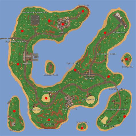 Unturned PEI Airdrop Locations and Loot Map - Increase Gaming