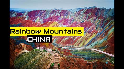 Images Of Rainbow Mountains In China