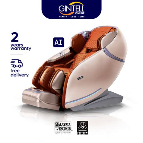 Gintell Déspace Ufo X Massage Chair [ai Senses] Gold Pgmall