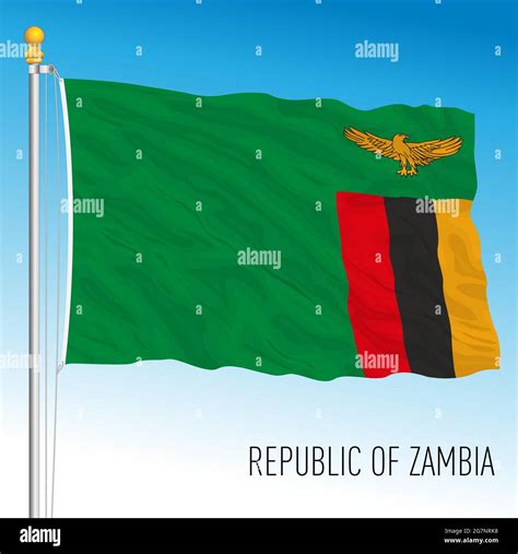 Zambia Official National Flag African Country Vector Illustration Stock Vector Image And Art Alamy