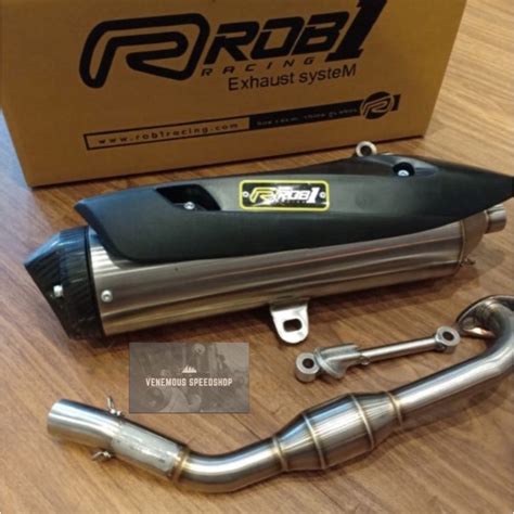 Jual Knalpot Standar Racing Rob1 Nmax Old Nmax New Aerox New