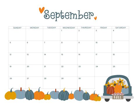 Free Printable September 2021 Calendar Simply Love Printables